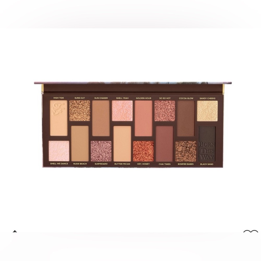 Too Faced Born This Way - Sunset Stripped Eye Shadow Palette, New Box 16 Colors